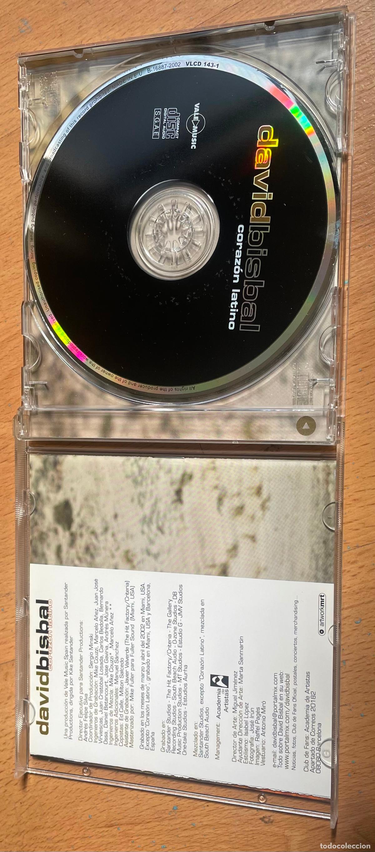 CDs de m&uacute;sica: CORAZON LATINO, David Bisbal, CD - Foto 3