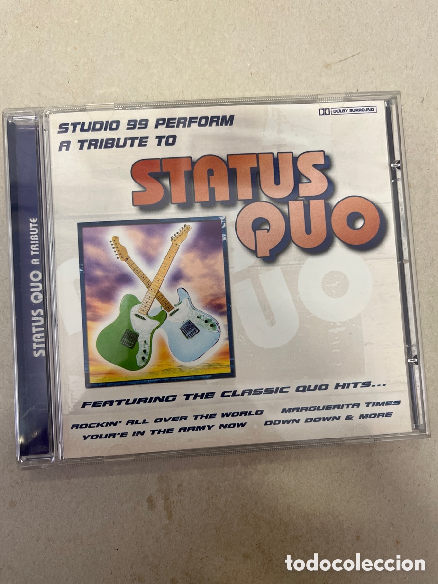 CDs de m&uacute;sica: STUDIO 99 PERFORM A TRIBUTE to STATUS QUO CD - Foto 1