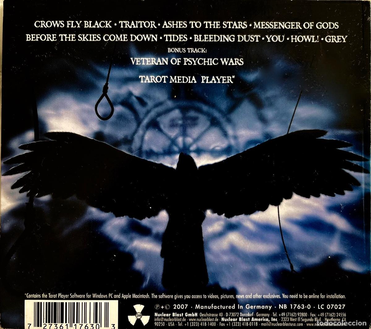CDs de m&uacute;sica: TAROT, CROWS FLY BLACK. CD DIGIPACK 2007 - Foto 2