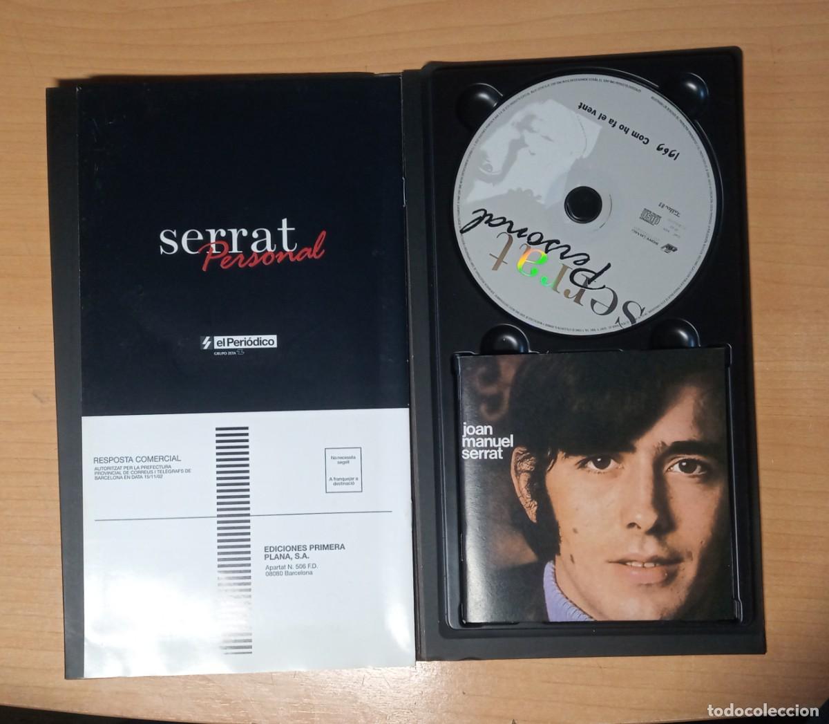 CDs de m&uacute;sica: Serrat Personal &rdquo;1969 com ho fa el vent&rdquo; (cd + libreto) - Foto 2