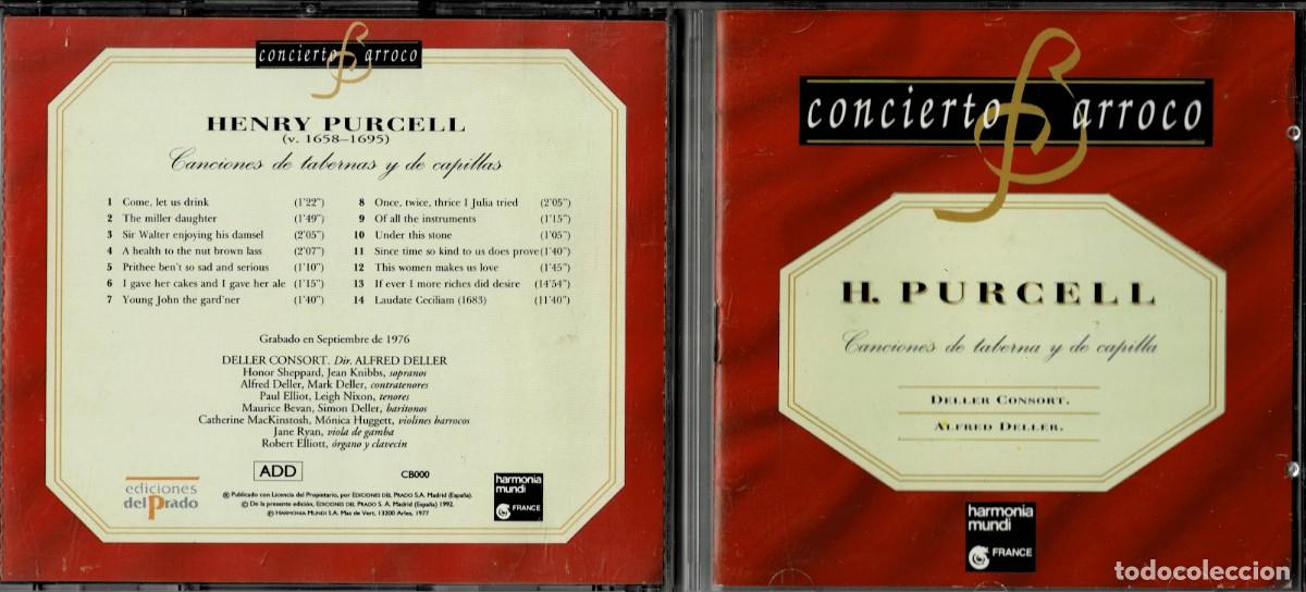 CDs de M&uacute;sica: CONCIERTO BARROCO PURCELL. CD-CLASICA-2670