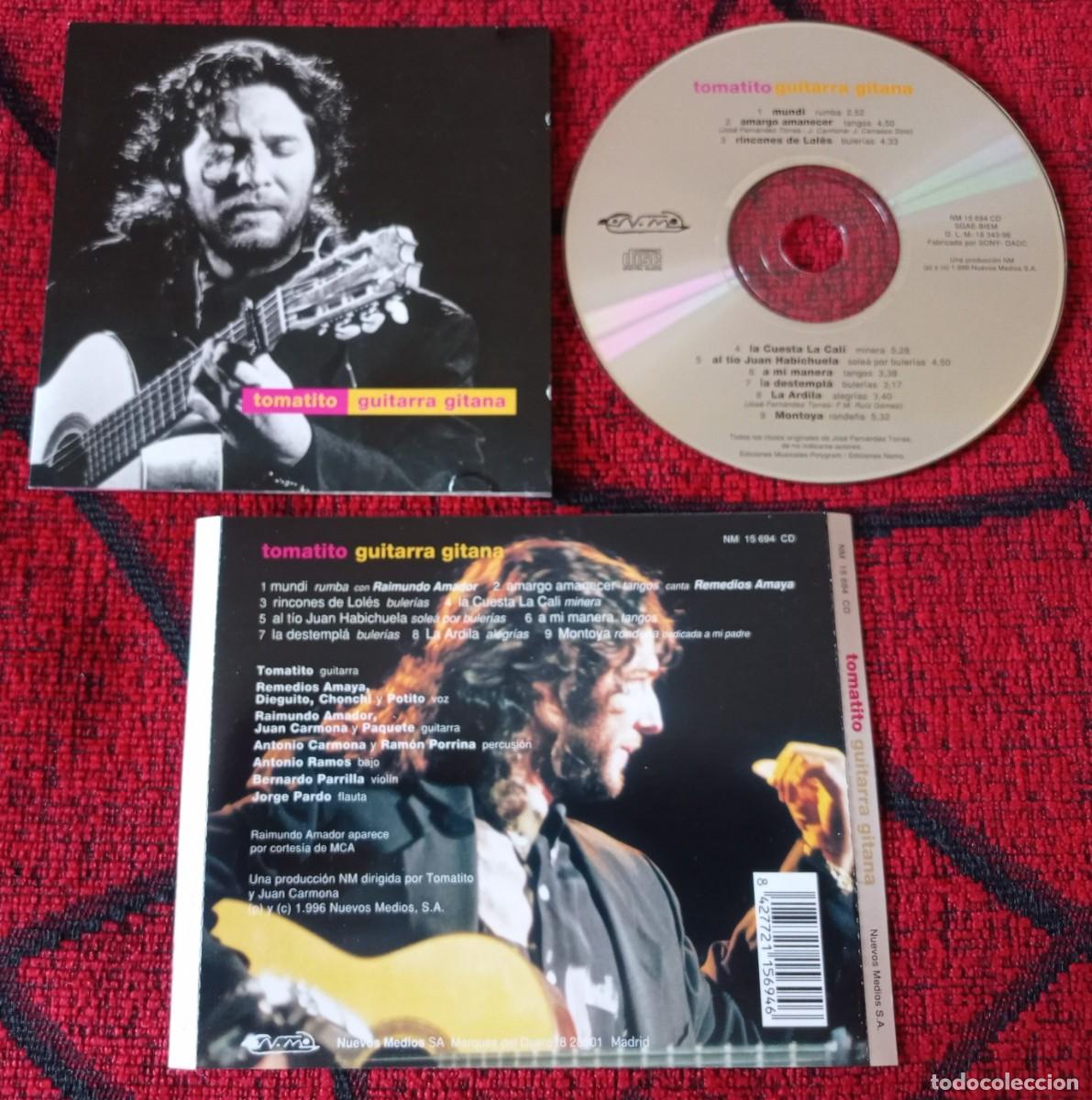 CDs de m&uacute;sica: TOMATITO ** Guitarra Gitana ** 1996 CD - Foto 1
