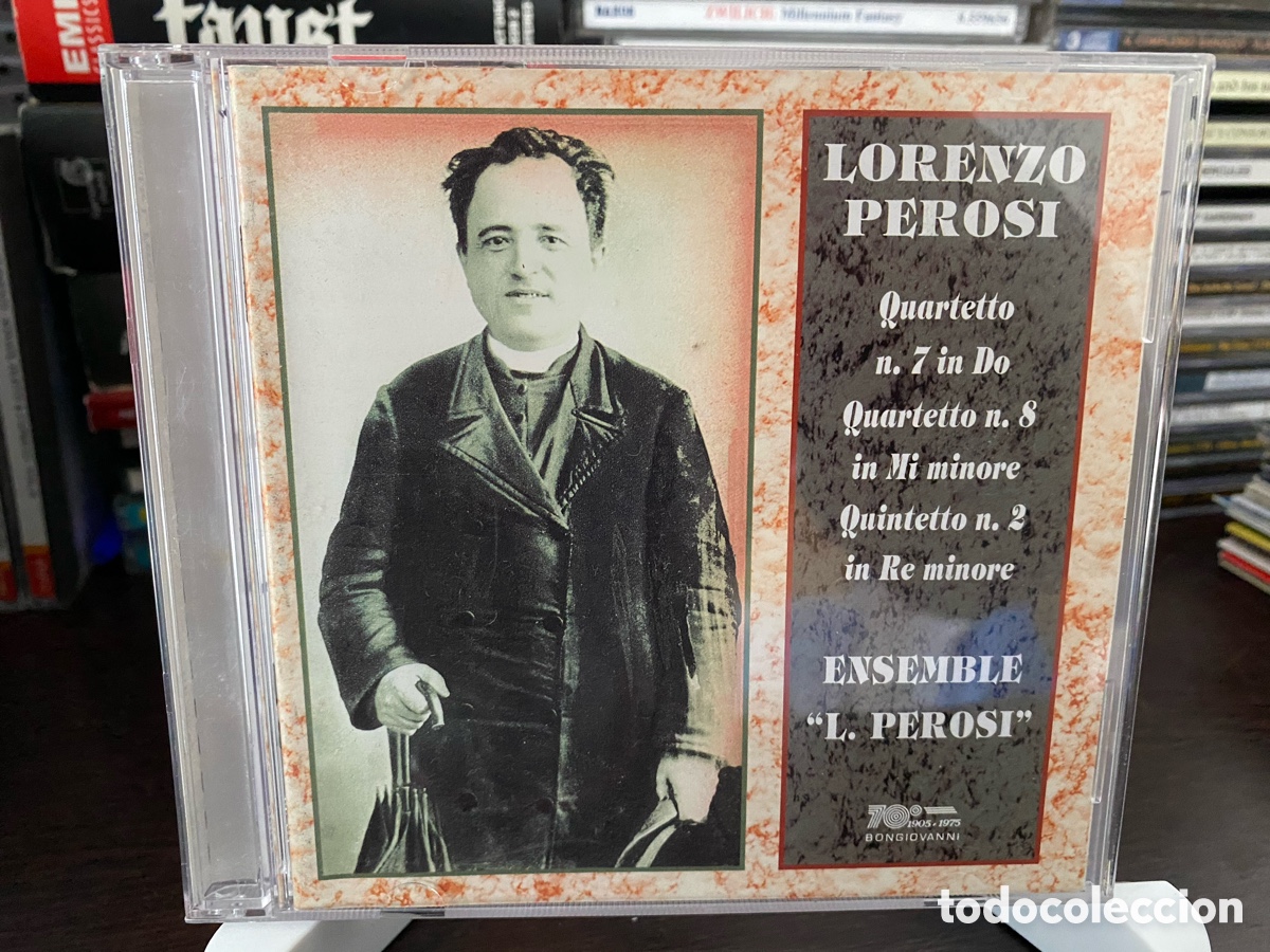 Musik-CDs: Perosi - Ensemble &rdquo;L. Perosi&rdquo; - Quartettos N.7, 8 & 2 (CD, Album)