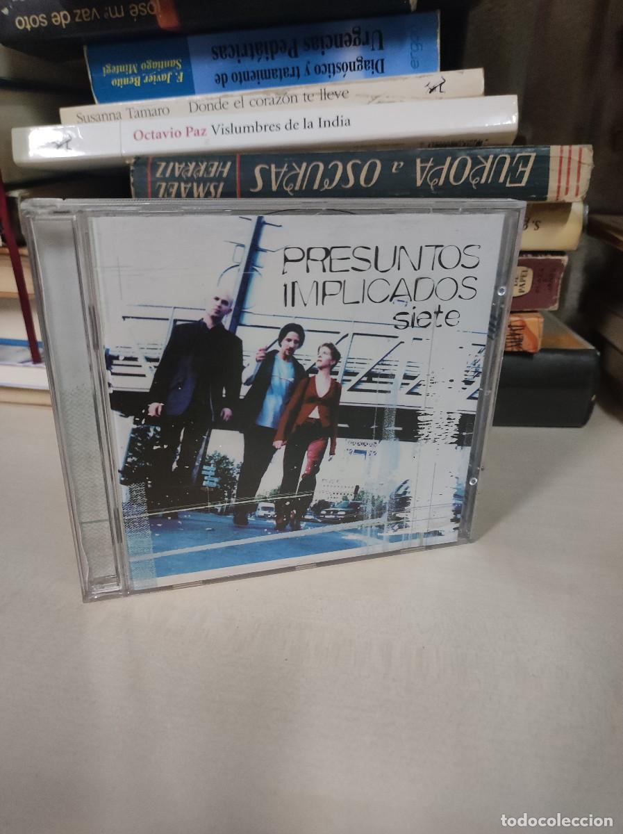 CDs de m&uacute;sica: Presuntos Implicados &ndash; Siete - Foto 1