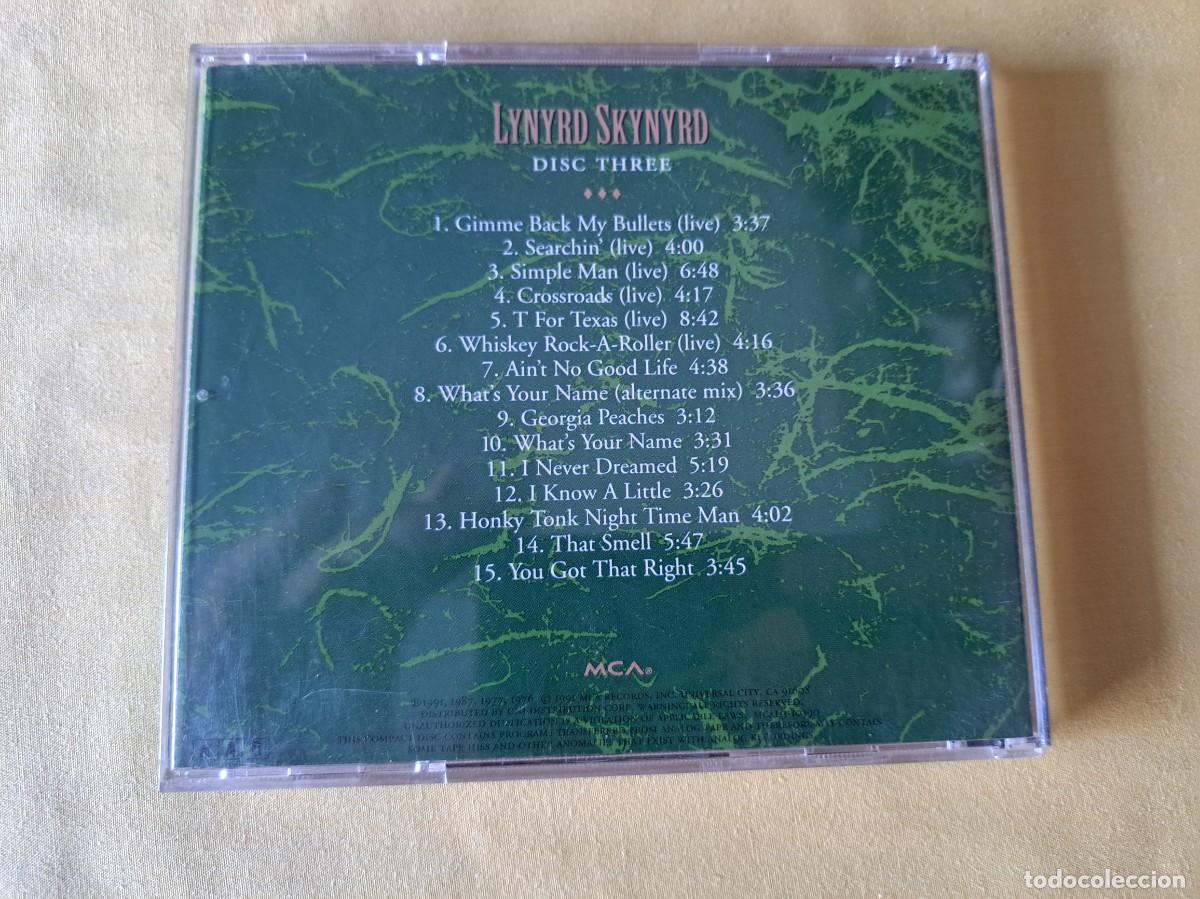 CDs de m&uacute;sica: LYNYRD SKYNYRD - DISC THREE - MCA RECORDS 1991 - CD - Foto 3