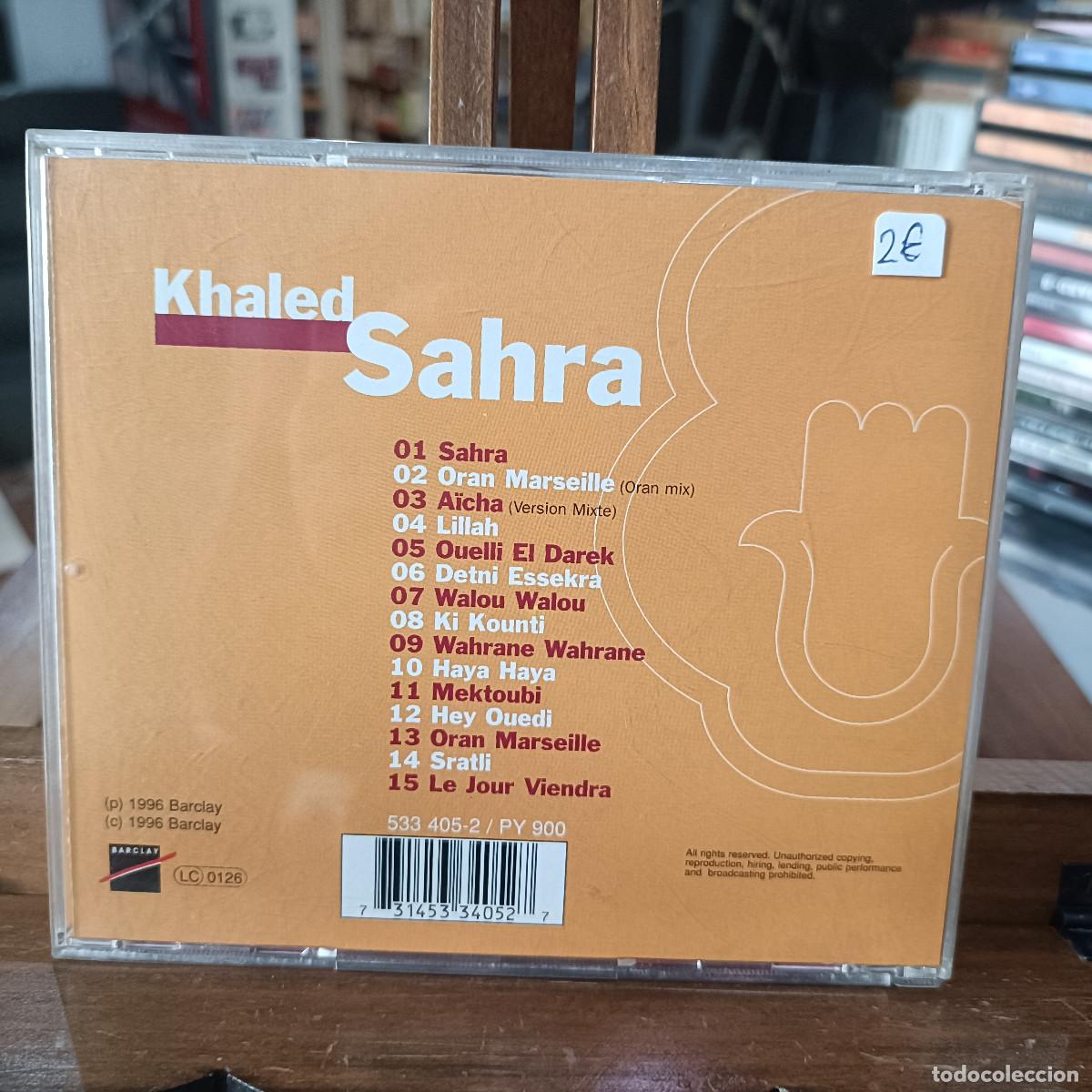 CDs de m&uacute;sica: Khaled - Sahra - CD. - Foto 2