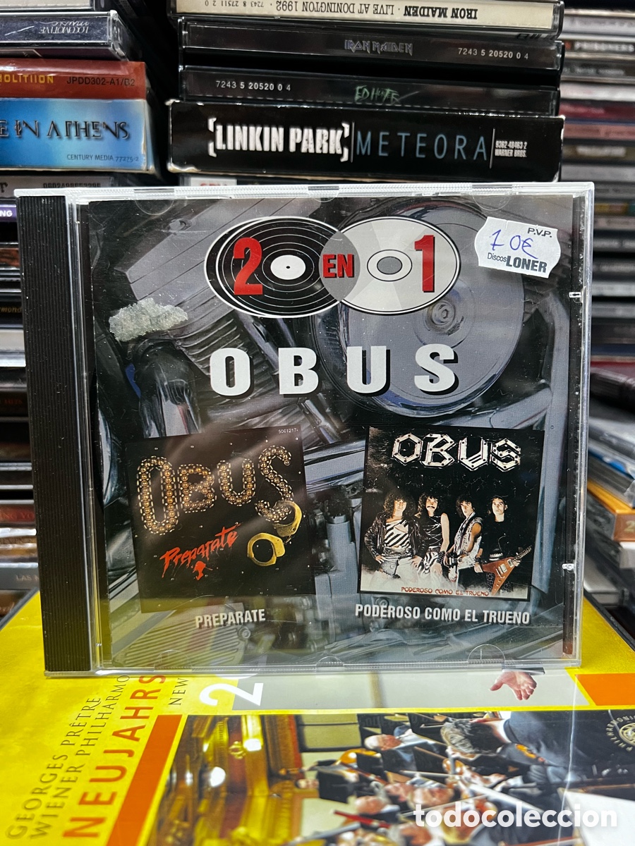 CDs de m&uacute;sica: Obus Preparate Poderoso como el trueno 2 en 1 - Foto 1