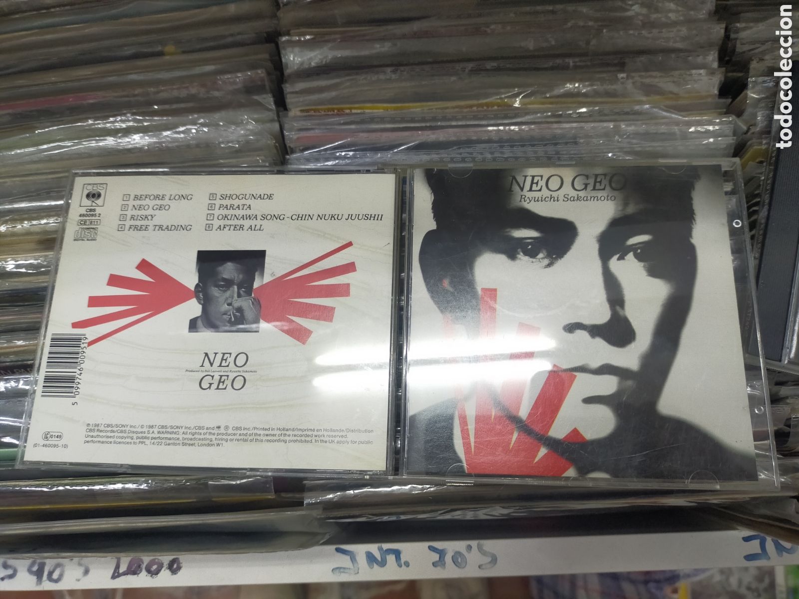 CDs de m&uacute;sica: Ryuichi sakamoto CD Neo geo 1987 - Foto 1