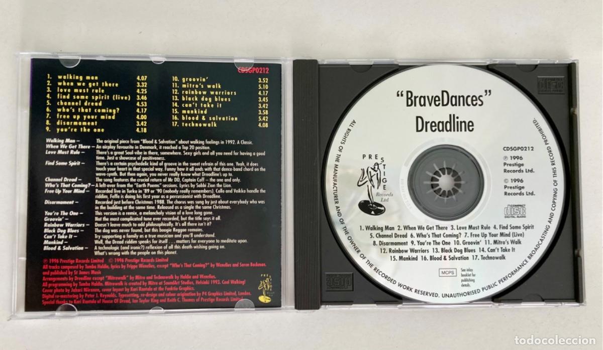 CDs de m&uacute;sica: DREADLINE BraveDances CD Prestige Reggae Master Series - Foto 2