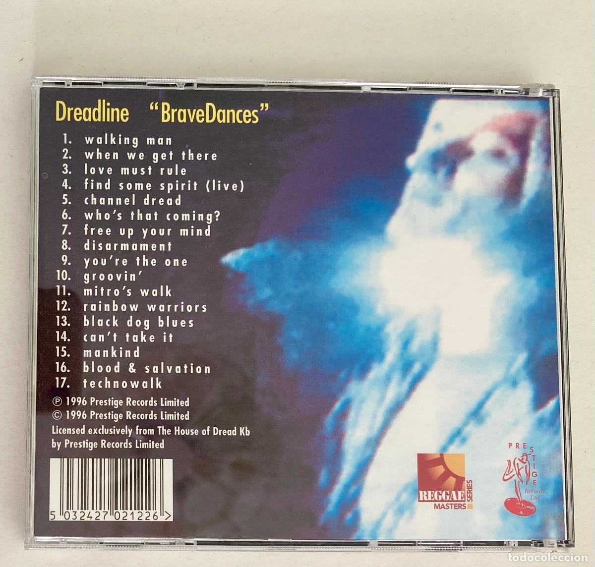 CDs de m&uacute;sica: DREADLINE BraveDances CD Prestige Reggae Master Series - Foto 3