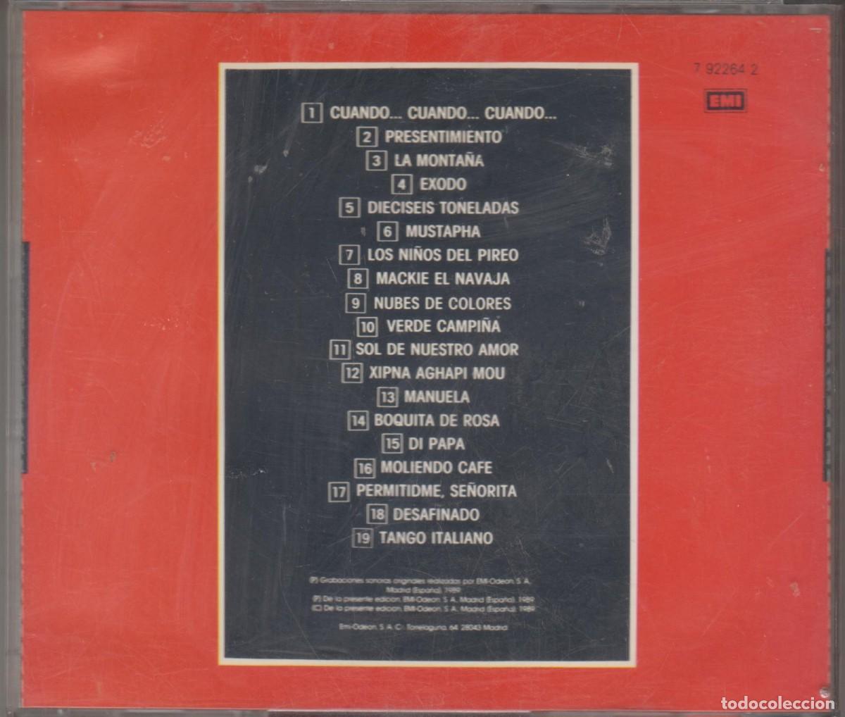 CDs de m&uacute;sica: Jos&eacute; Guardiola cd Grandes &eacute;xitos 1989 EMI - Foto 2