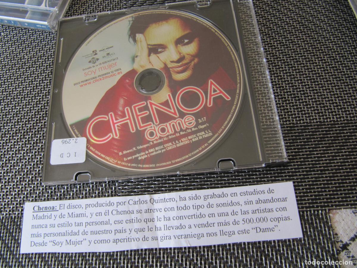 CDs de m&uacute;sica: CHENOA. Dame (cd single promo CADENA 100) - Foto 1
