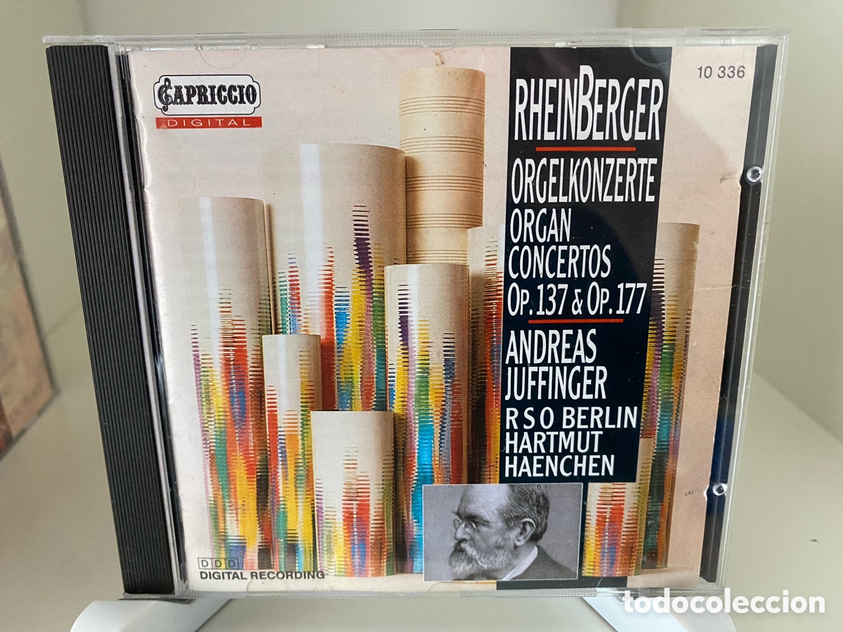 CD de M&uacute;sica: Rheinberger - Andreas Juffinger, RSO Berlin, Hartmut Haenchen - Orgelkonzerte (CD, Album)