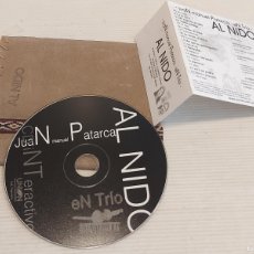 CDs de Música: JUAN MANUEL PATARCA EN TRÍO / AL NIDO / CD-ARGENTINA / 19 TEMAS / RARO
