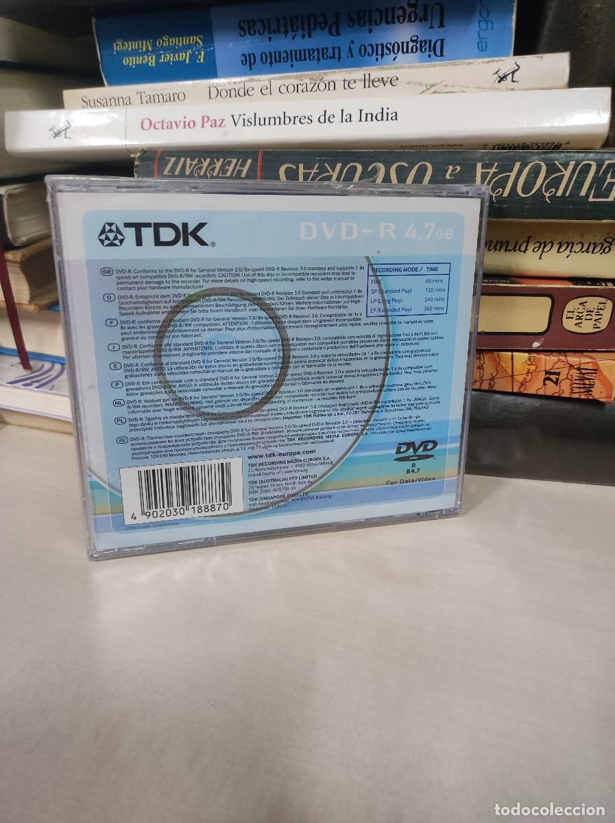 CDs de m&uacute;sica: TDK DVD-R 4.7 GB - Foto 2