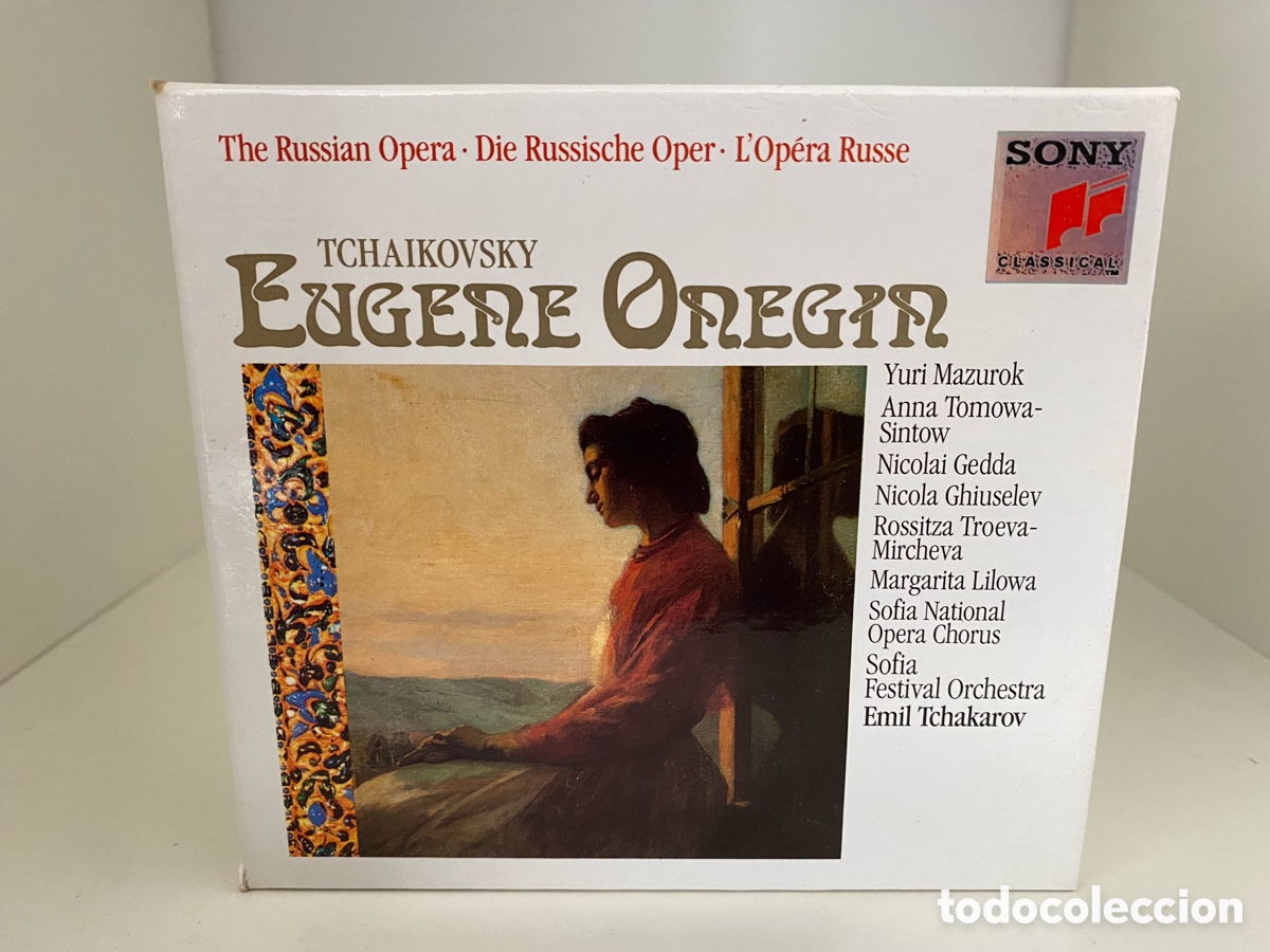 CDs de m&uacute;sica: Tchaikovsky - Emil Tchakarov - Eugene Onegin (2xCD, Album) - Foto 1