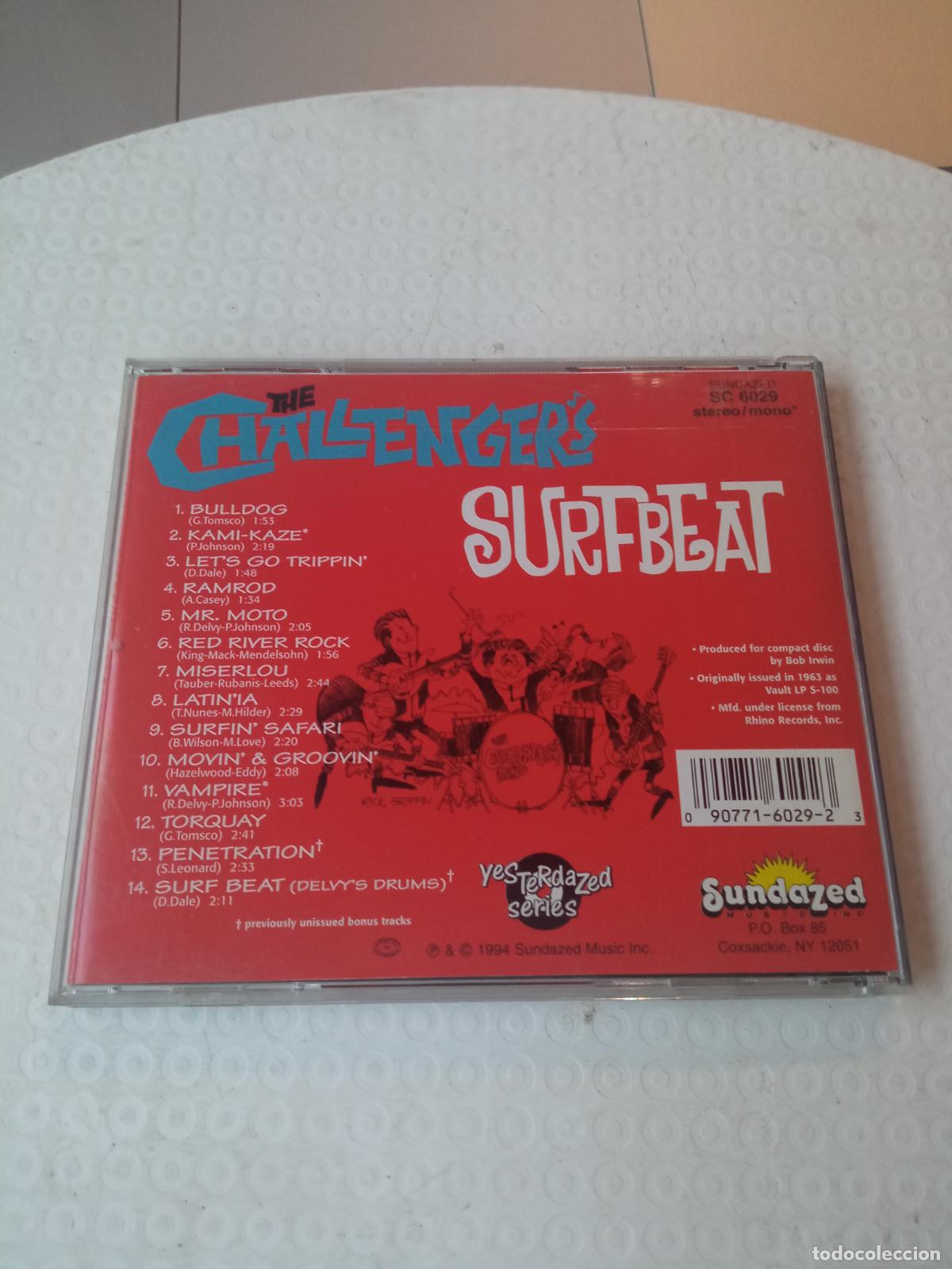 CDs de m&uacute;sica: The Challengers &lrm;&ndash; Surfbeat - Foto 2