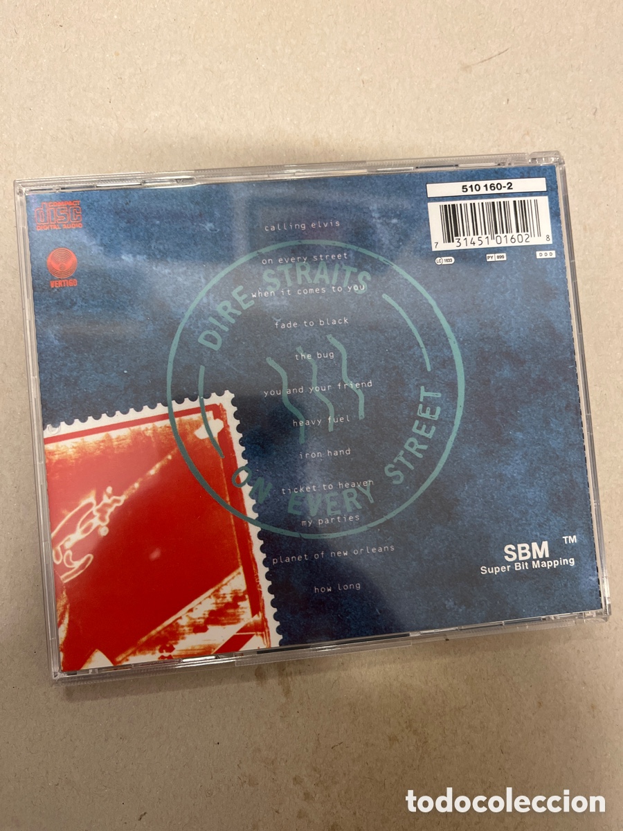 CDs de m&uacute;sica: DIRE STRAITS. ON EVERY STREET. CD - Foto 2