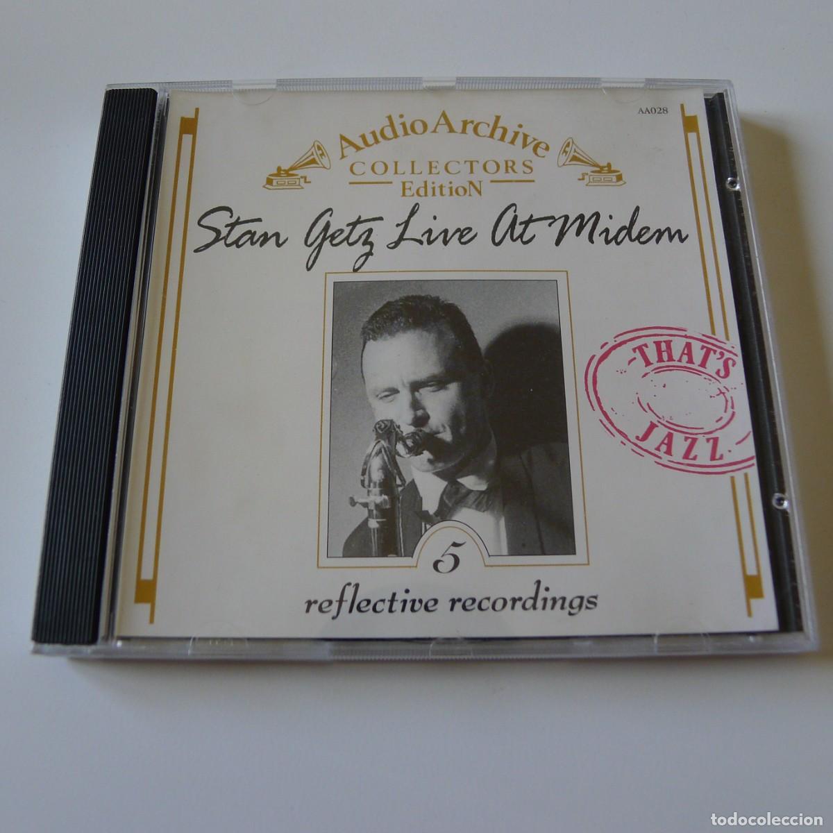 CDs de m&uacute;sica: STAN GETZ : LIVE AT MIDEM CD - Foto 1