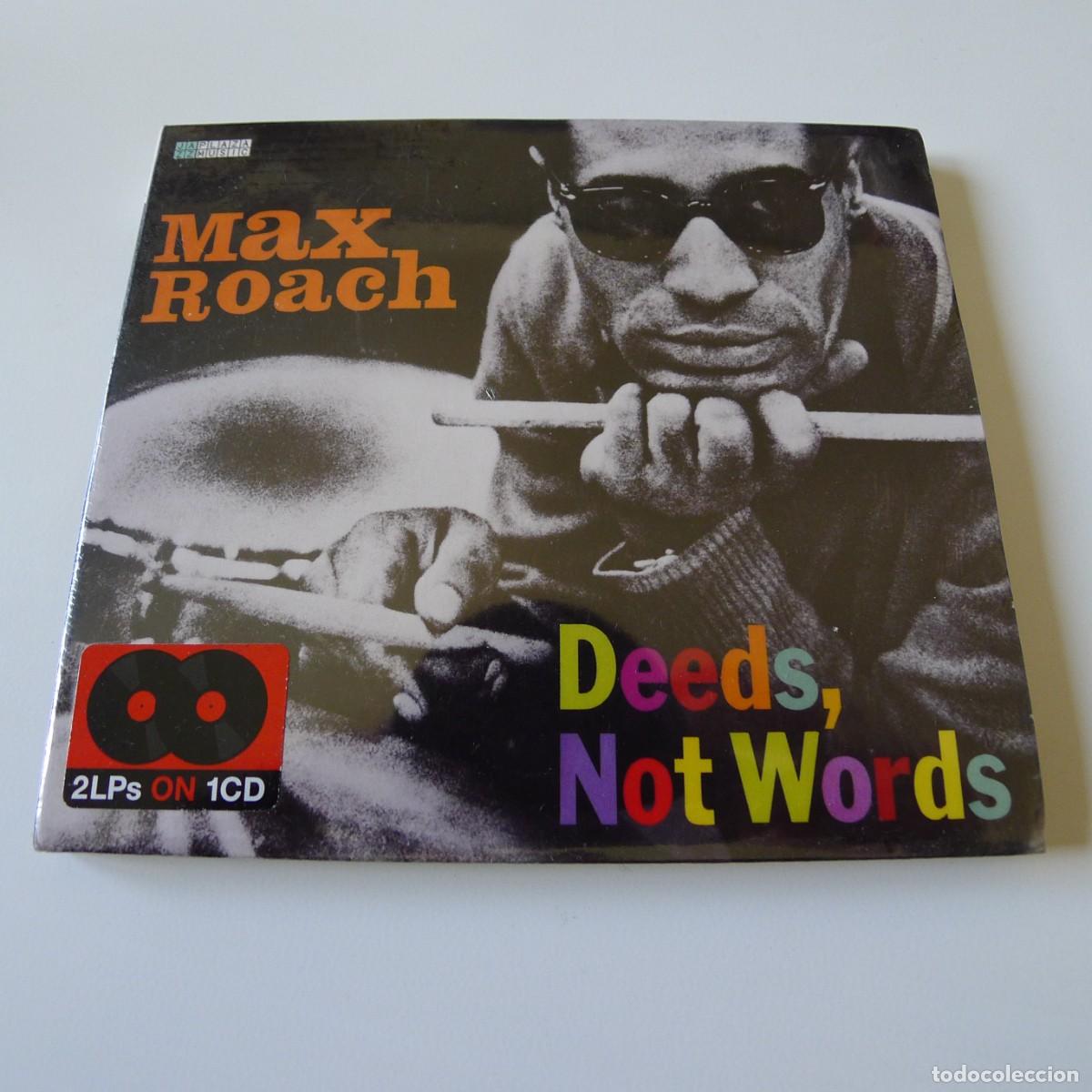 CDs de m&uacute;sica: Max Roach &ndash; Deeds, Not Words CD digipack nuevo - Foto 1