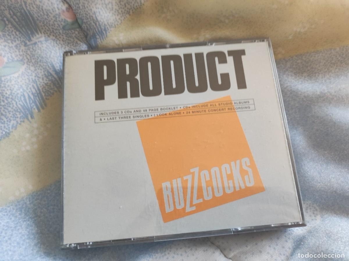 CDs de m&uacute;sica: Buzzcocks &lrm;&ndash; Product - Compilation - 3cds + 2 booklets - Foto 1