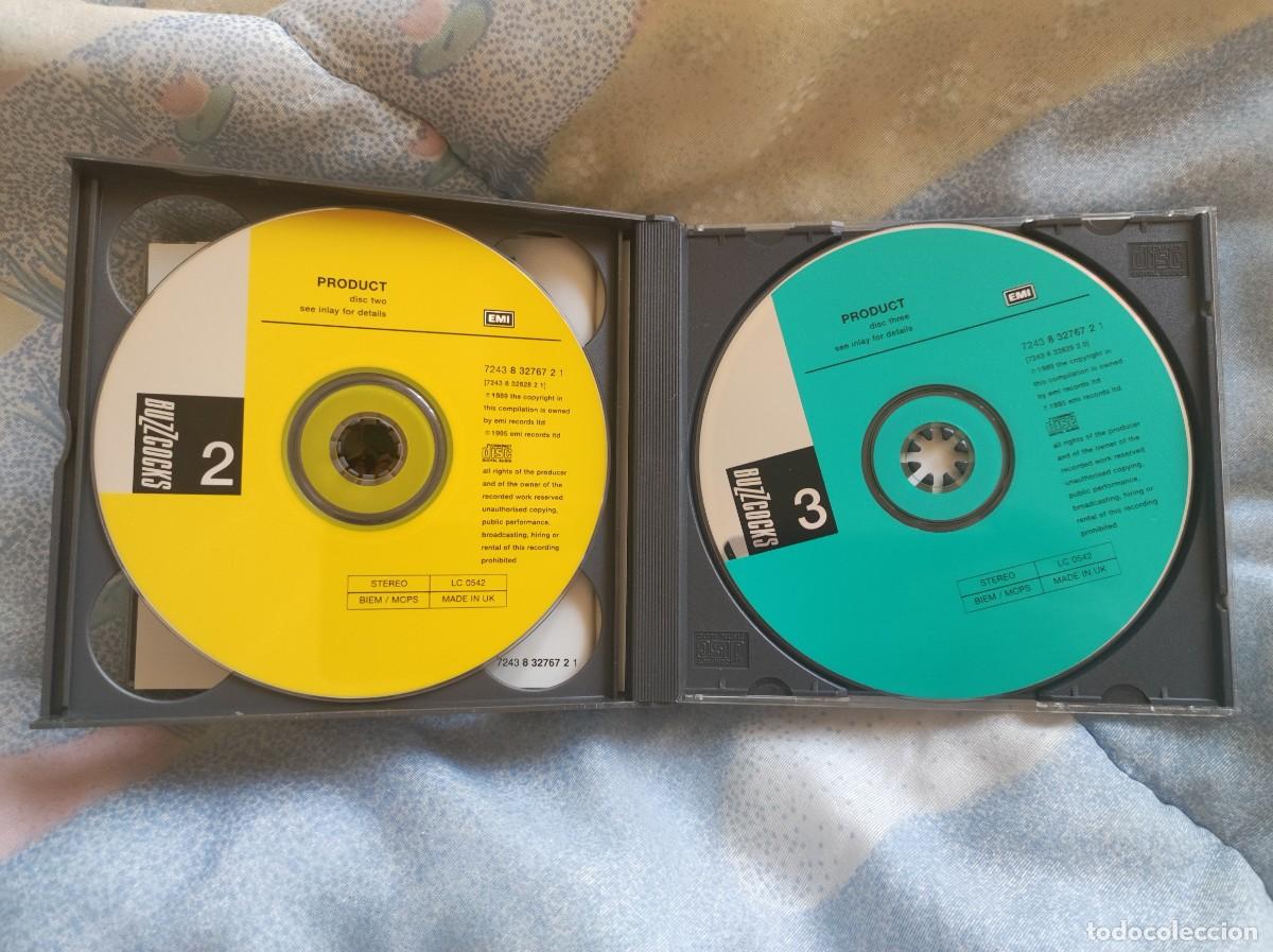 CDs de m&uacute;sica: Buzzcocks &lrm;&ndash; Product - Compilation - 3cds + 2 booklets - Foto 4