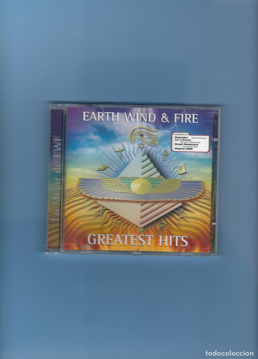 CDs de m&uacute;sica: CD - EARTH WIND AND FIRE - GREATEST HITS - Foto 1