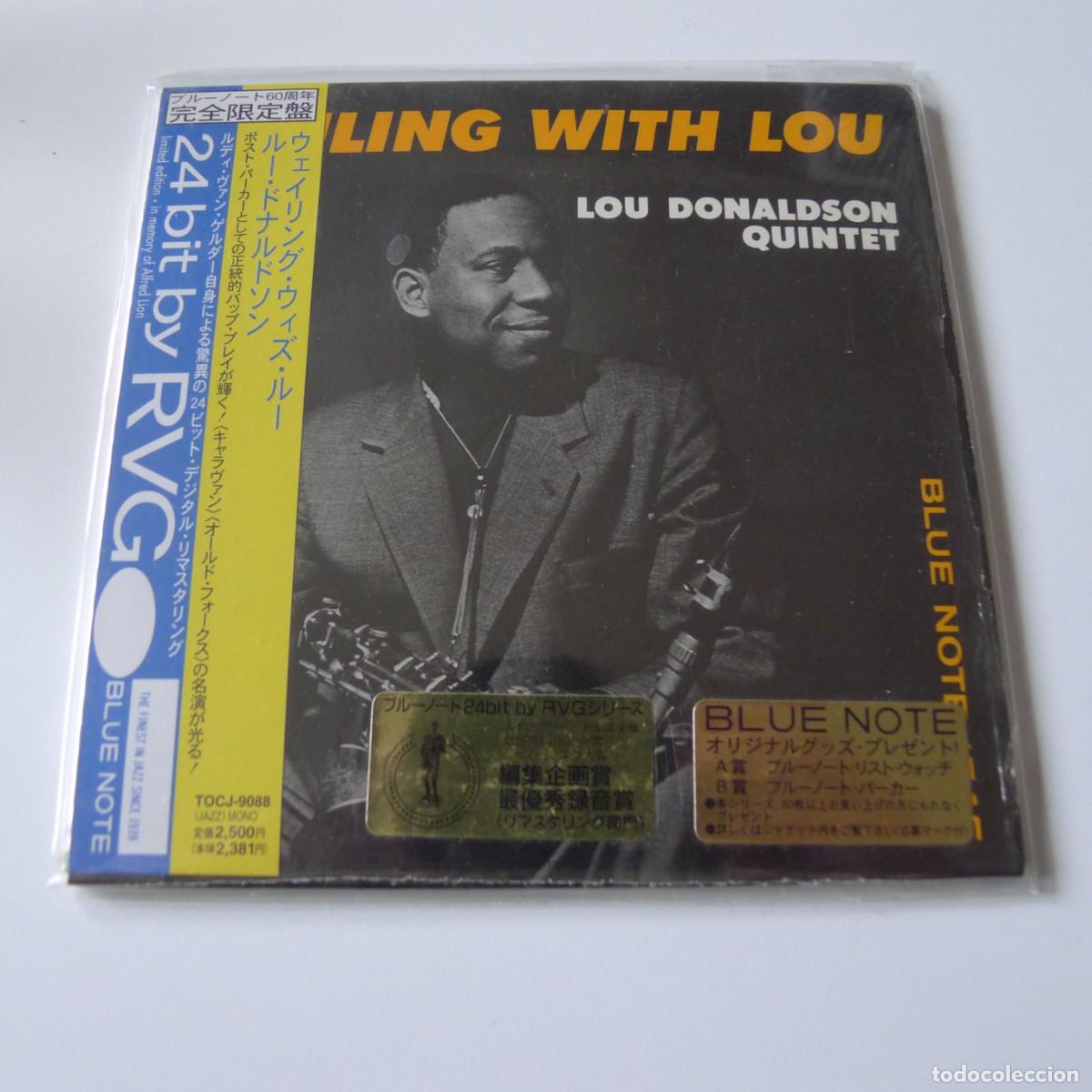 CD di Musica: Lou Donaldson Quintet &ndash; Wailing With Lou CD japan con OBI 24 bit remaster