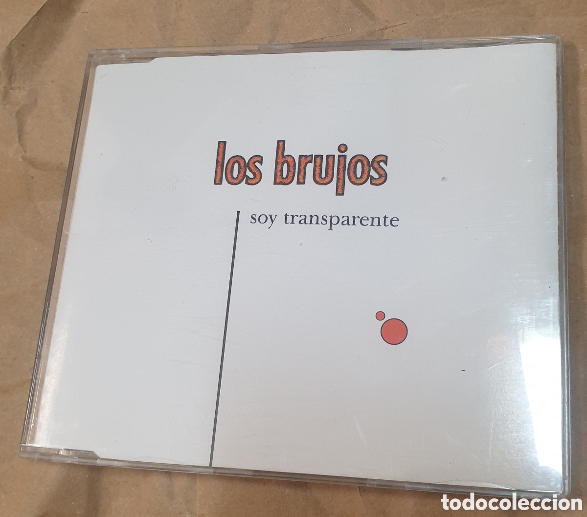 CDs de m&uacute;sica: Los brujos - soy transparente. Cd single - Foto 1