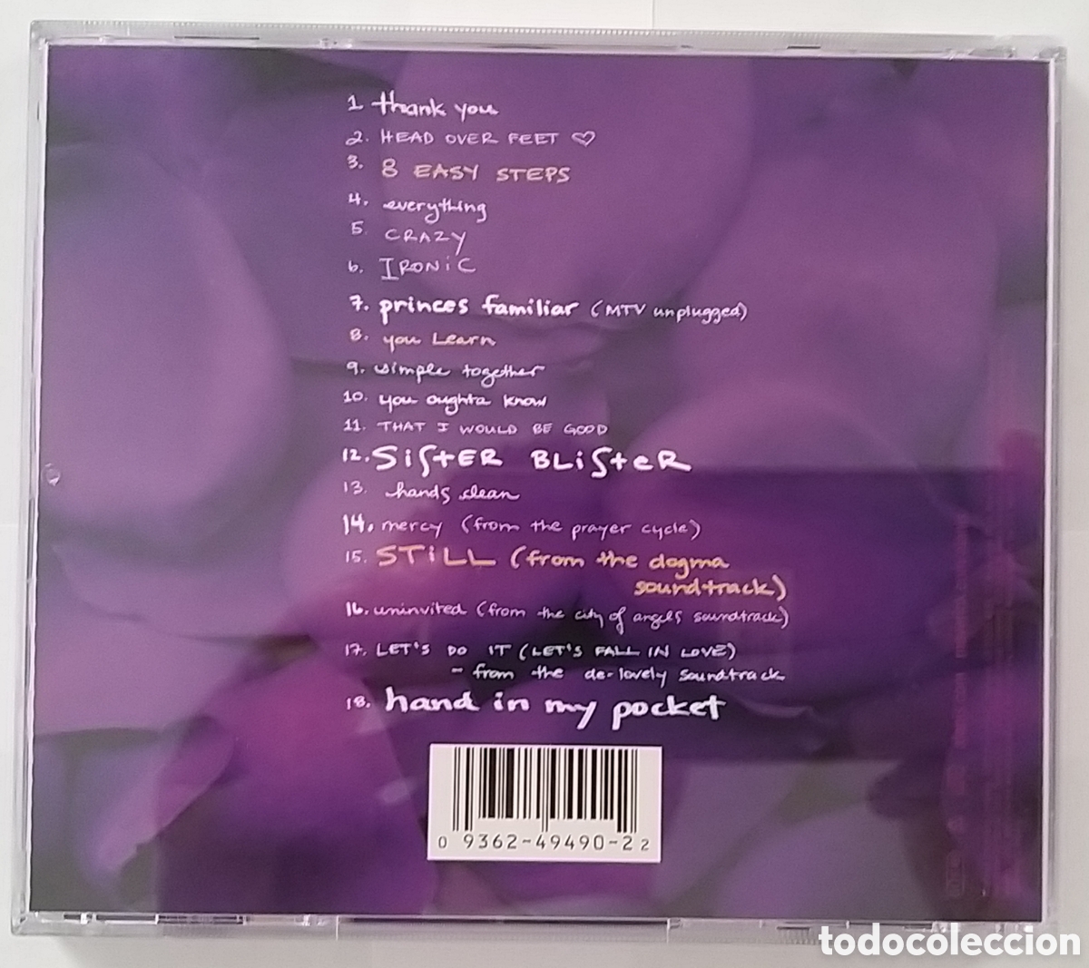 CDs de m&uacute;sica: ALANIS MORISSETTE - THE COLLECTION - Foto 2
