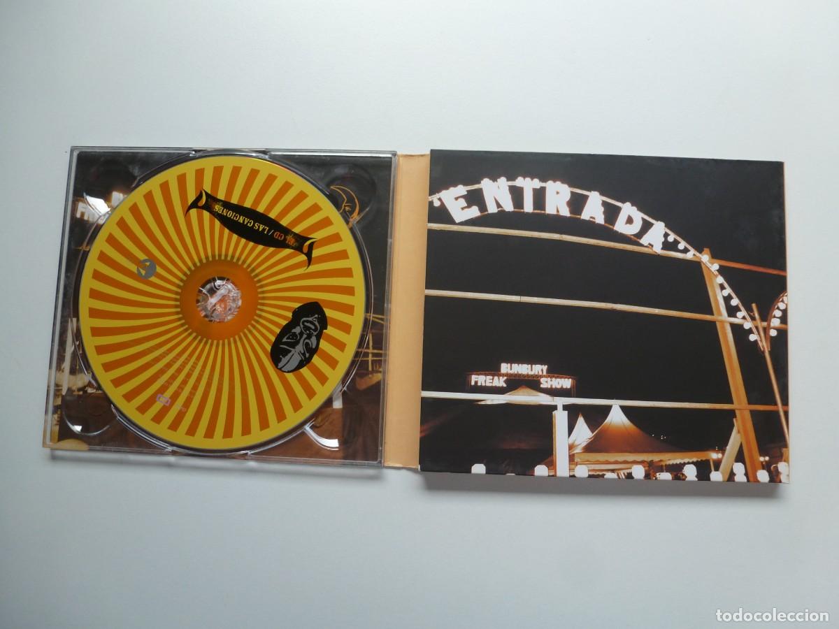 CDs de m&uacute;sica: BUNBURY FREAK SHOW. CD +DVD. - Foto 5