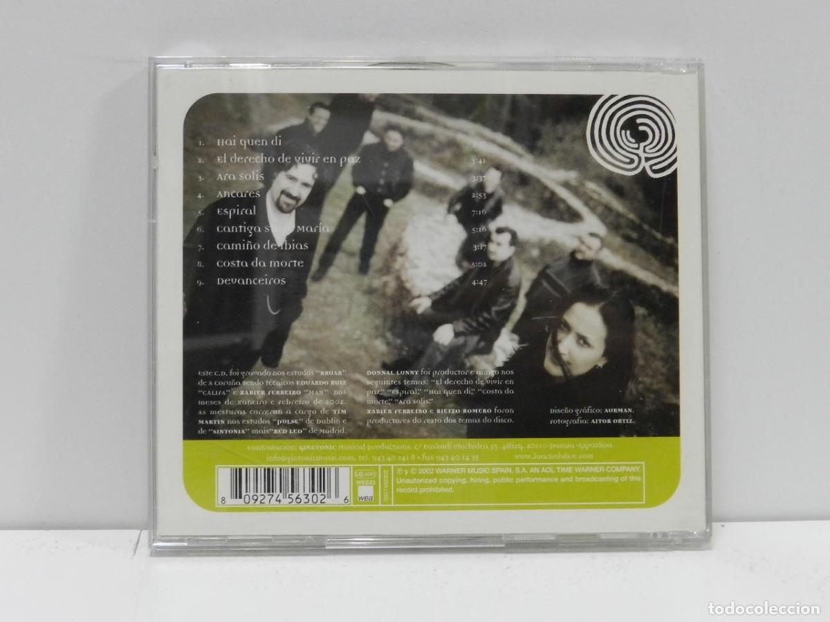 CDs de m&uacute;sica: DISCO CD. Luar Na Lubre &ndash; Espiral. COMPACT DISC. - Foto 2