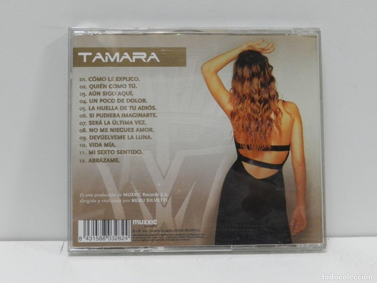 CDs de m&uacute;sica: DISCO CD. Tamara &ndash; Abr&aacute;zame. COMPACT DISC. - Foto 2