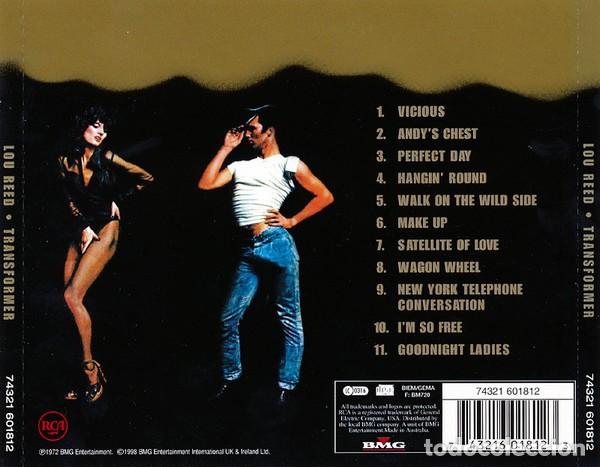 CDs de m&uacute;sica: Lou Reed &ndash; Transformer - Foto 2
