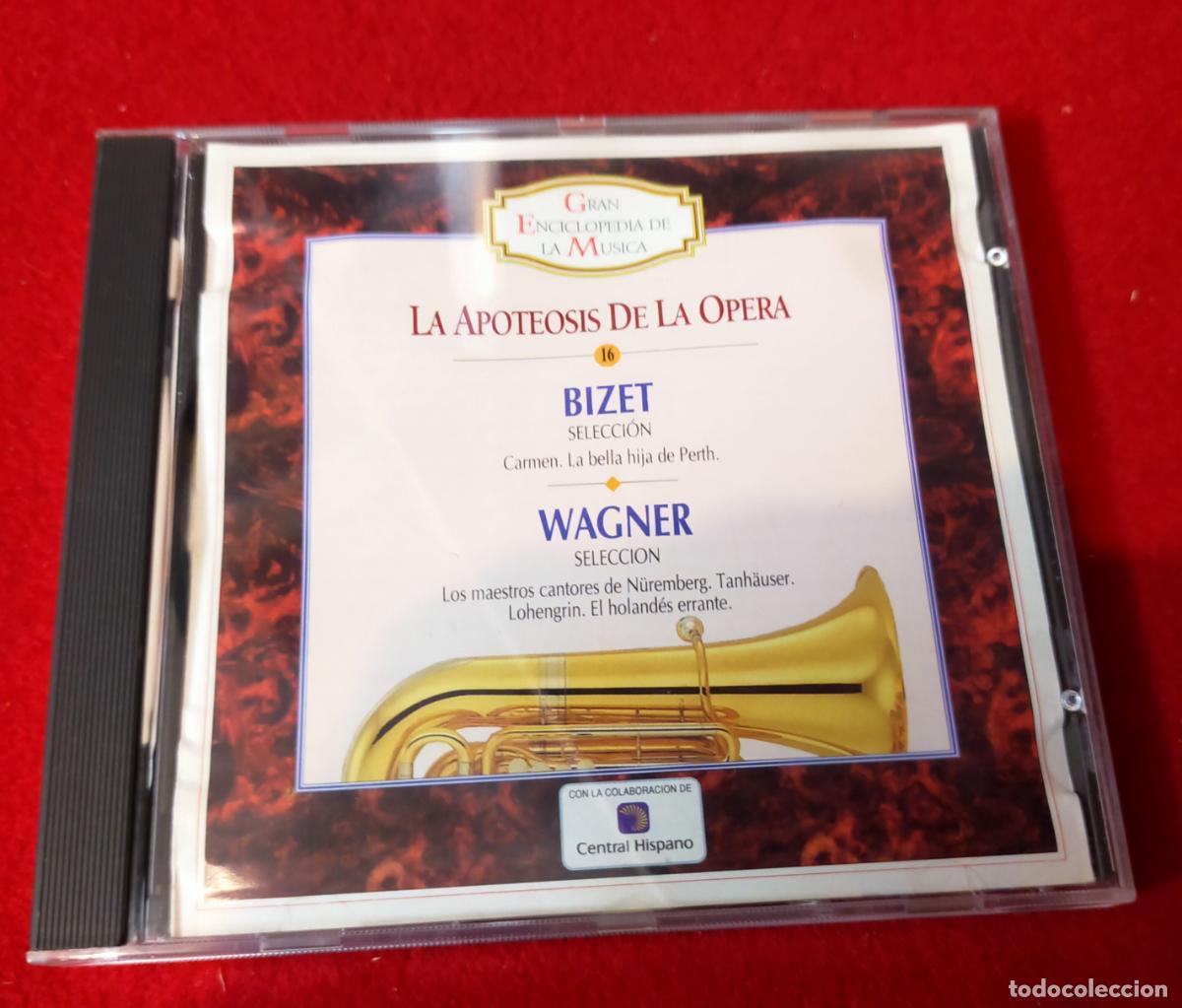CDs de M&uacute;sica: LA APOTEOSIS DE LA OPERA - 16 - BIZET WAGNER - CD
