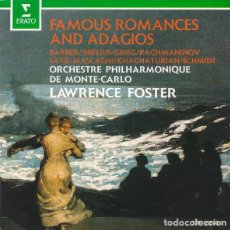 CDs de Música: ORCHESTRE PHILHARMONIQUE DE MONTE-CARLO, LAWRENCE FOSTER – FAMOUS ROMANCES AND ADAGIOS