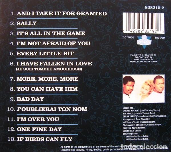 CDs de m&uacute;sica: Carmel &ndash; Collected - Foto 2