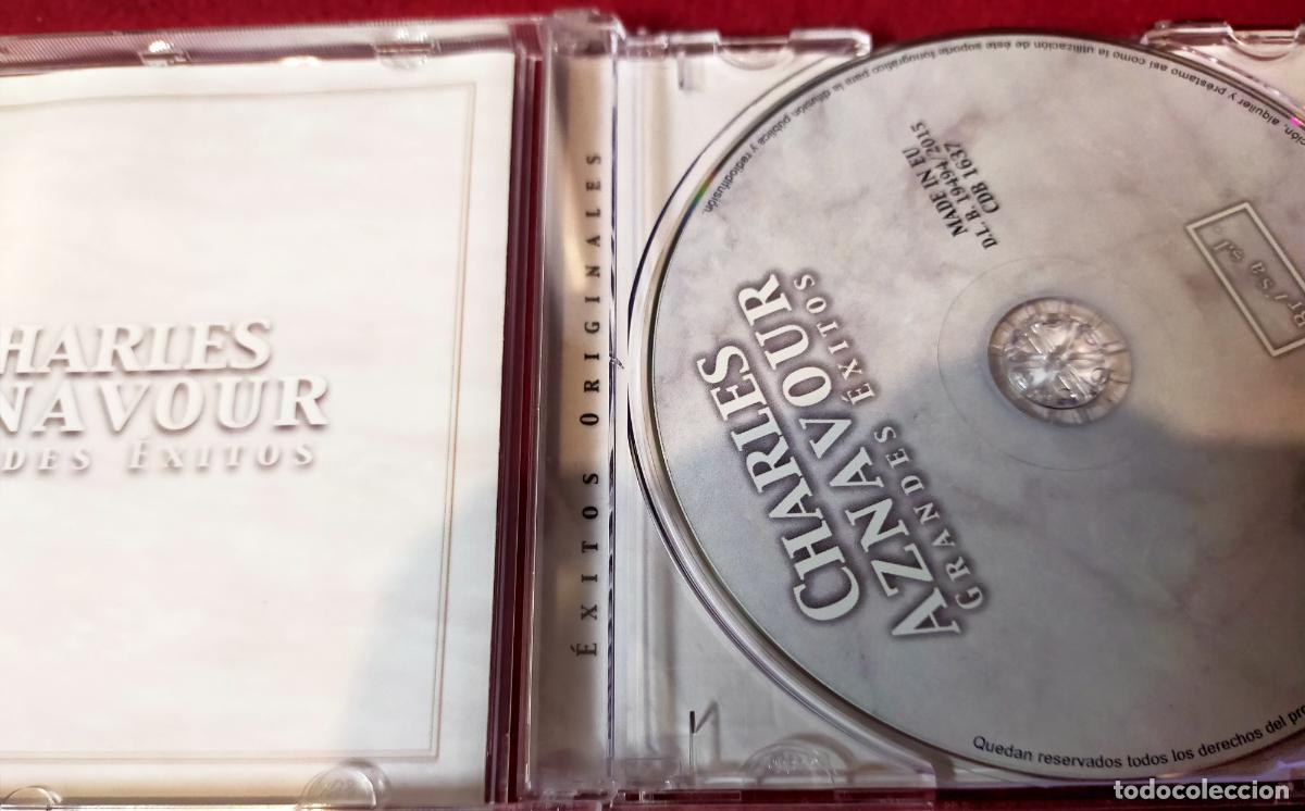 CDs de m&uacute;sica: CHARLES AZNAVOUR &rdquo;GRANDES EXITOS - CD - Foto 3