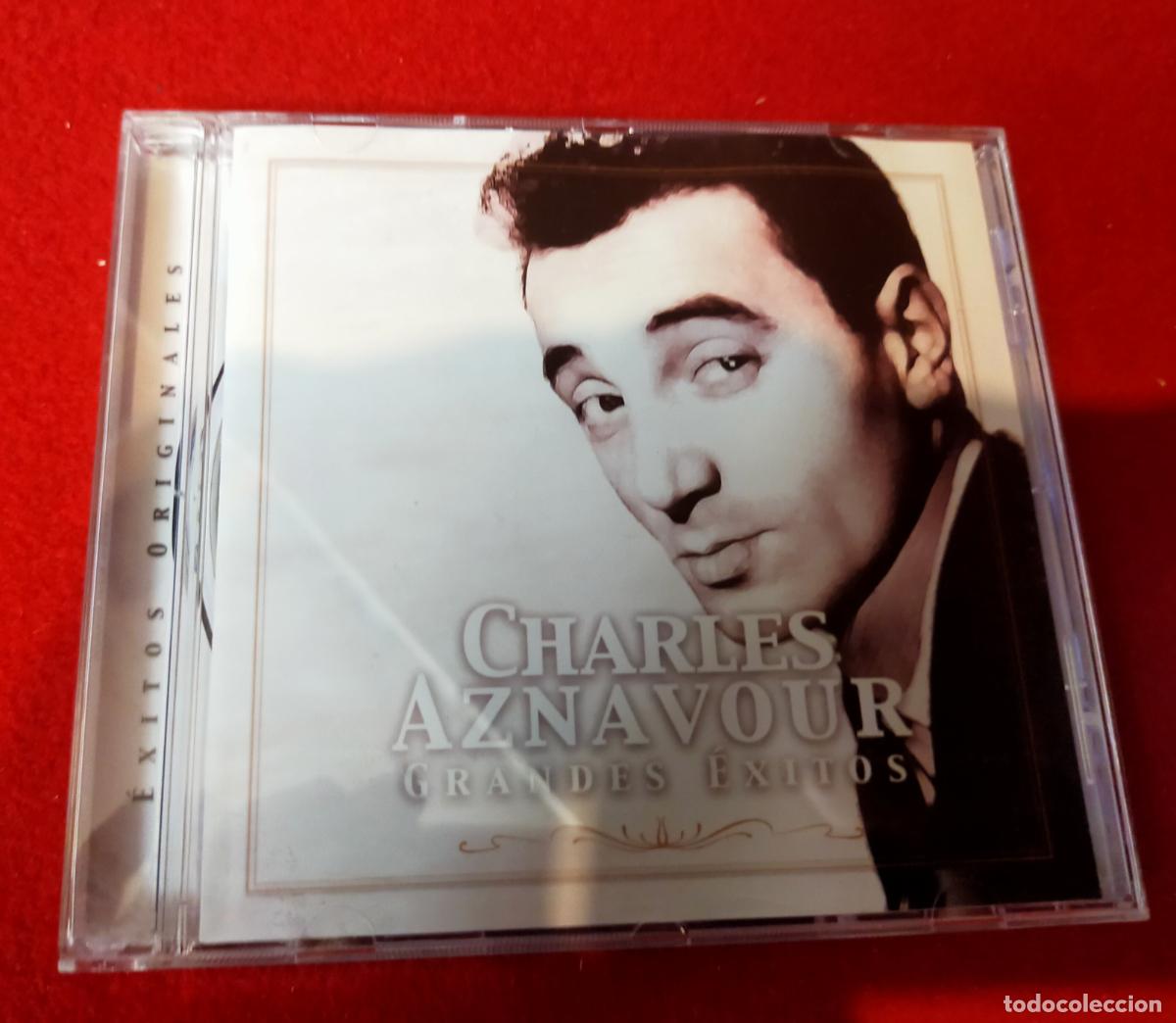 CDs de m&uacute;sica: CHARLES AZNAVOUR &rdquo;GRANDES EXITOS - CD - Foto 1