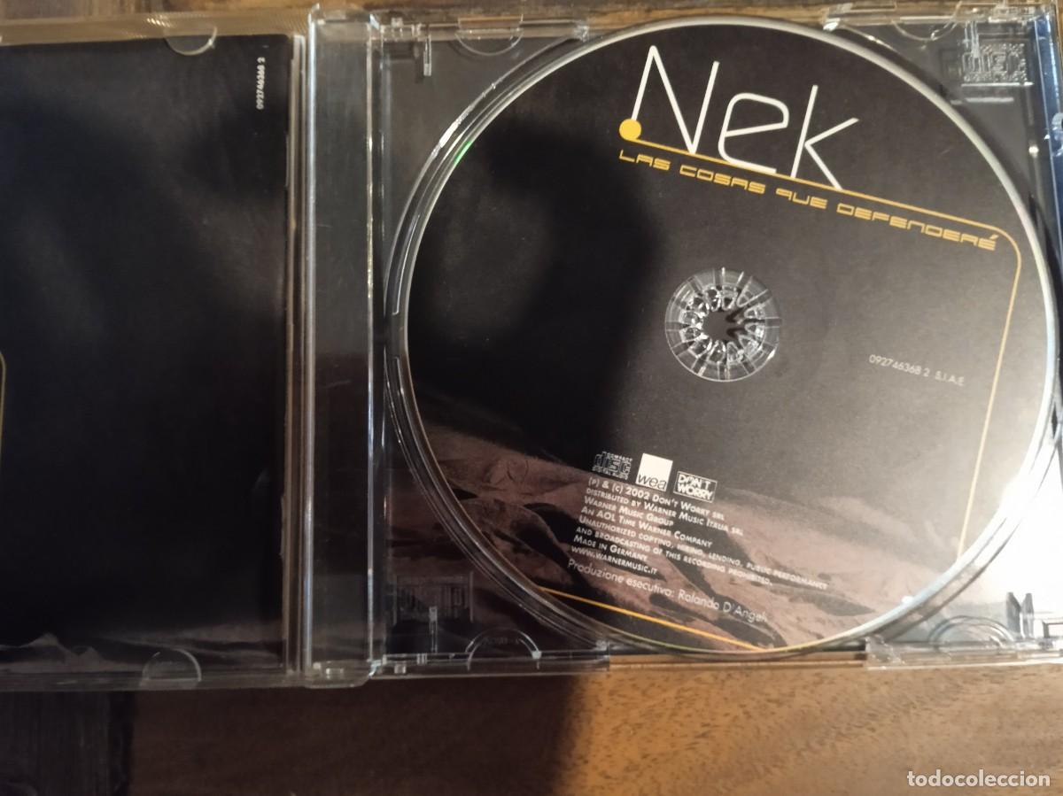 CDs de m&uacute;sica: NEK / LAS COSAS QUE DEFENDER&Eacute;/ CD - Foto 2