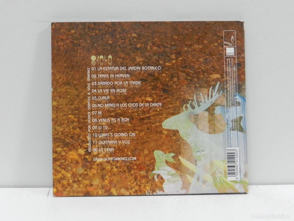 CDs de m&uacute;sica: DISCO CD. Sole Gim&eacute;nez &ndash; Ojal&aacute;. COMPACT DISC. - Foto 2
