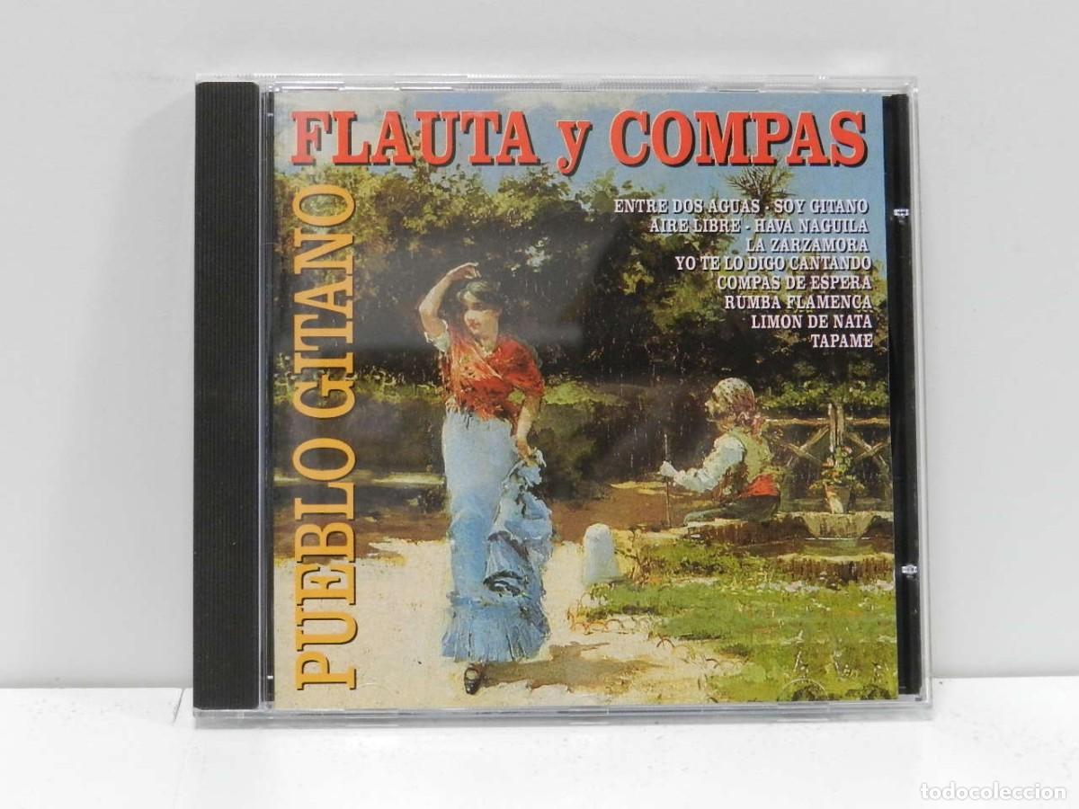 CDs de m&uacute;sica: DISCO CD. Pueblo Gitano &ndash; Flauta Y Compas, Vol. 4. COMPACT DISC. - Foto 1