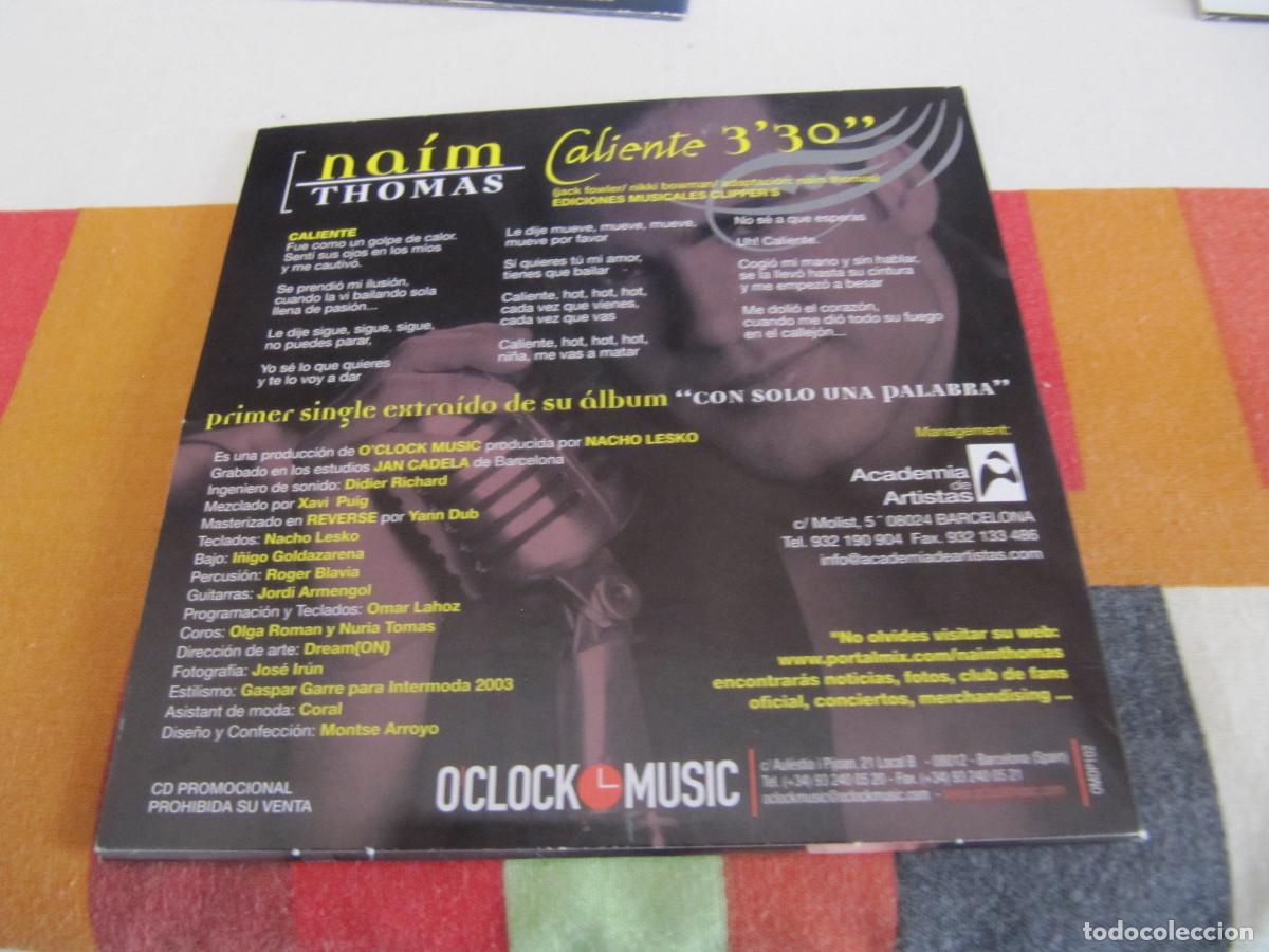 CDs de m&uacute;sica: Na&iacute;m Thomas &ndash; Caliente - Foto 2
