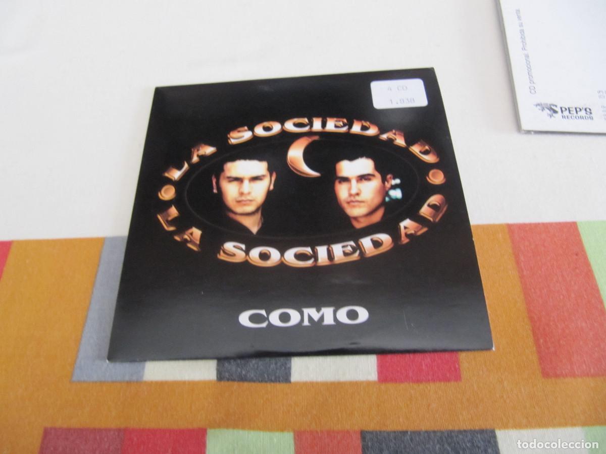 CDs de m&uacute;sica: La Sociedad &ndash; Como CD SINGLE - Foto 1