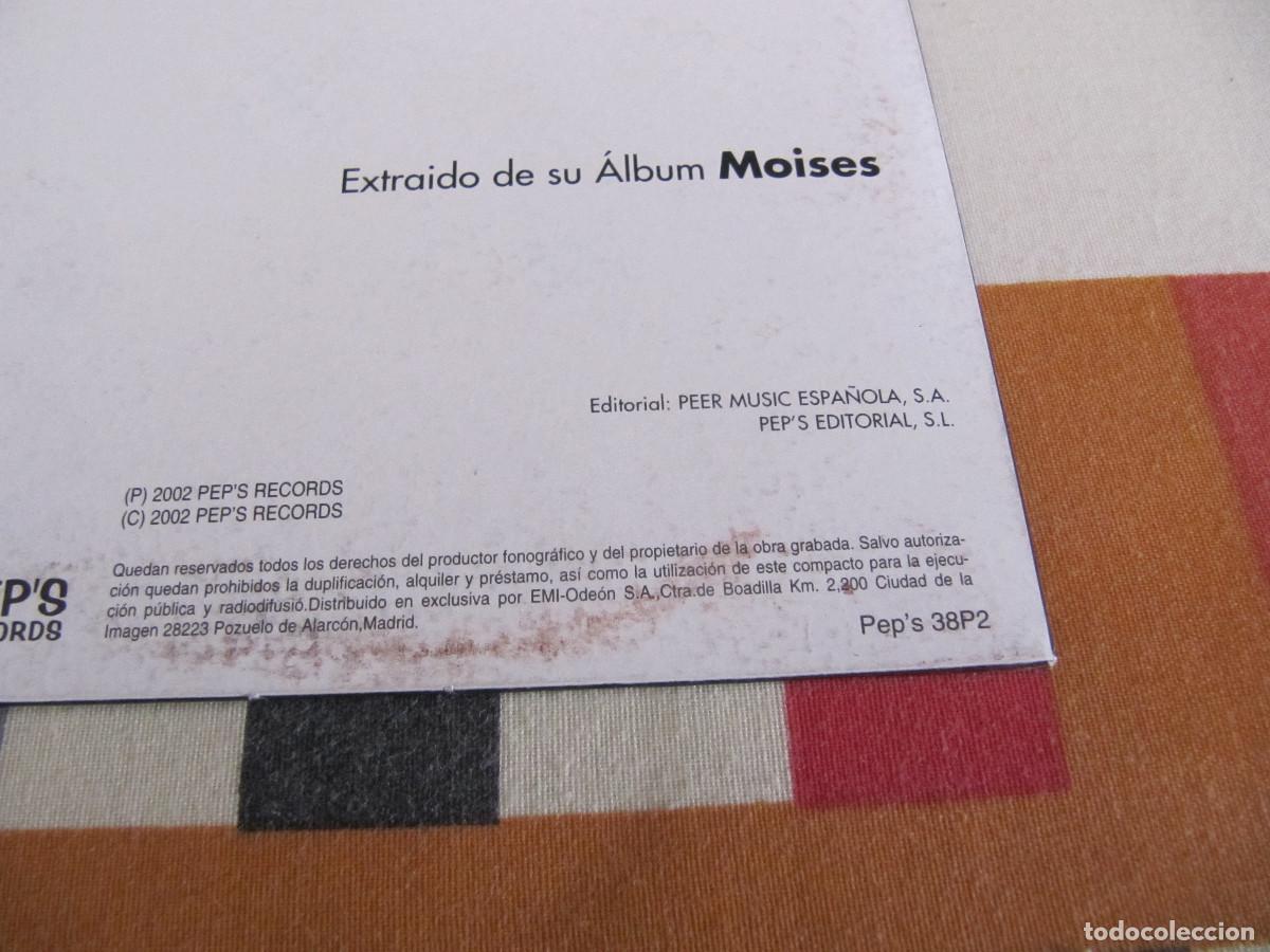 CDs de m&uacute;sica: MOISES - ERES LA LUNA - CD SINGLE PROMO - Foto 3