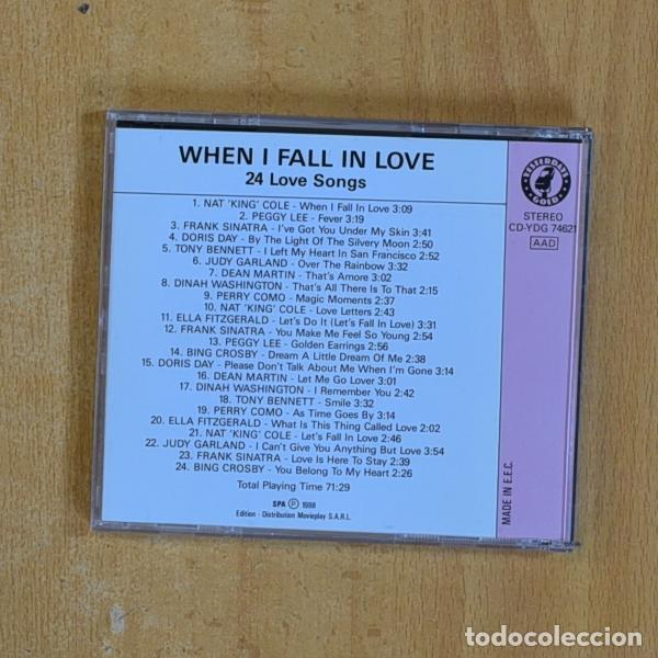 CDs de m&uacute;sica: VARIOS - WHEN I FALL IN LOVE - CD - Foto 2