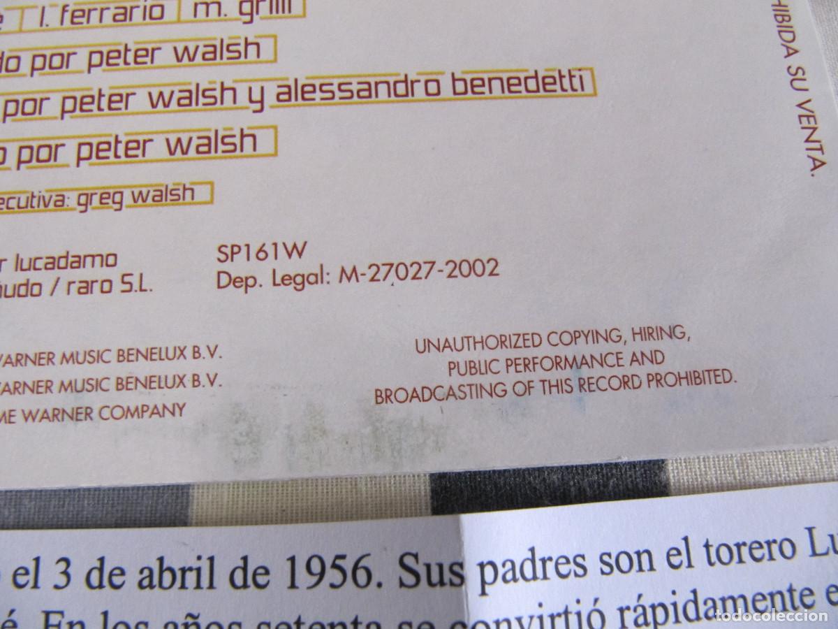 CDs de m&uacute;sica: Miguel Bose - sereno. Cd single - Foto 3