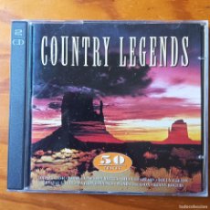 CDs de Música: COUNTRY LEGENDS 2CD'S: JOHNNY CASH, CRYSTAL GAYLE, FERLIN HUSKY, DOTTIE WEST, ROGER MILLER, KENDALLS