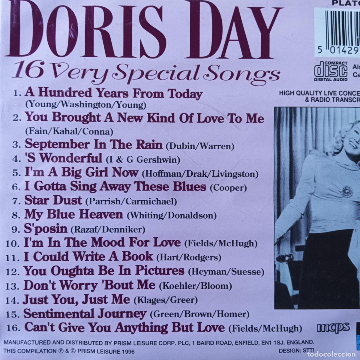 CDs de m&uacute;sica: DORIS DAY, SENTIMENTAL JOURNEY. CD - Foto 2