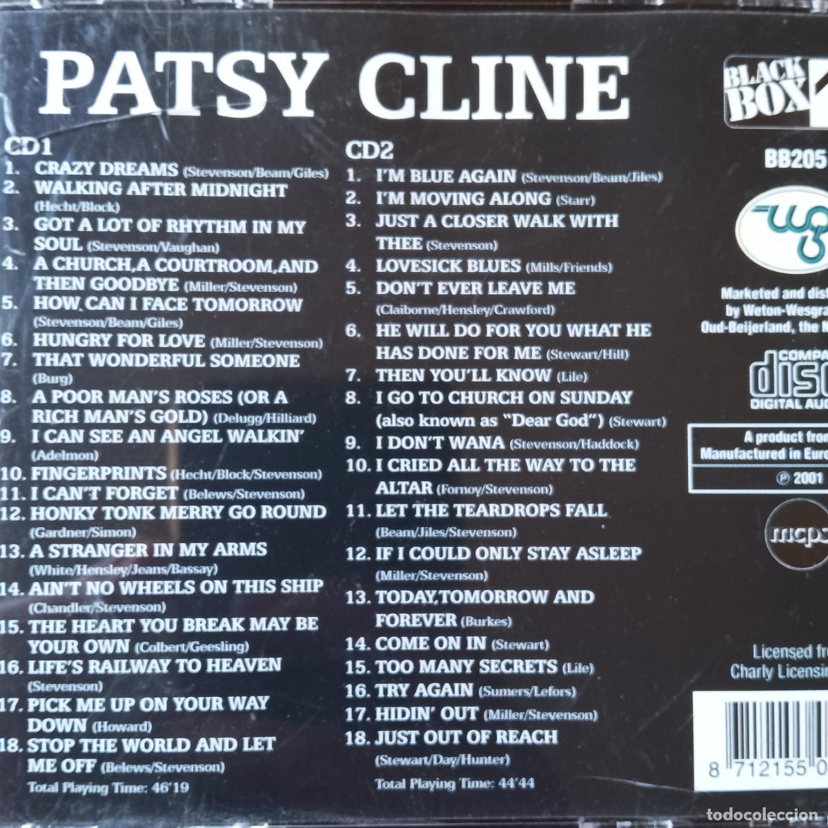 CDs de m&uacute;sica: PATSY CLINE, WALKING AFTER MIDNIGHT. ESTUCHE BOX 2CDs - Foto 2